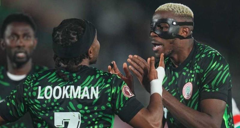 Eagles Settle Osimhen–Lookman Dispute As NFF Plays Down Camp Tension Lookman And Osihmen Row
