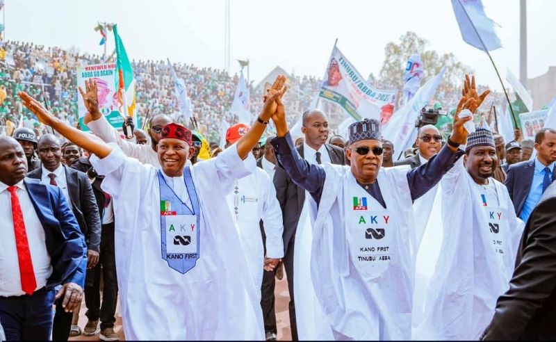 As Abba Kabir Yusuf Joins APC, Tinubu Consolidates Northern Political Stronghold – By Lamara Garba Abba Shettima APC Kano 2