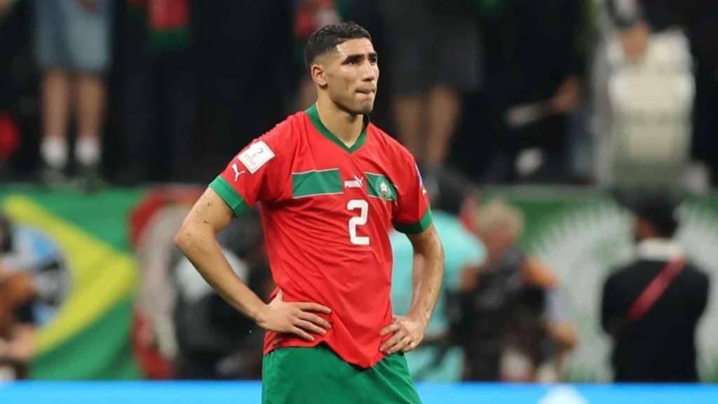 Morocco, PSG’s Star, Hakimi Faces Trial For Alleged Rape Hakimi Sad
