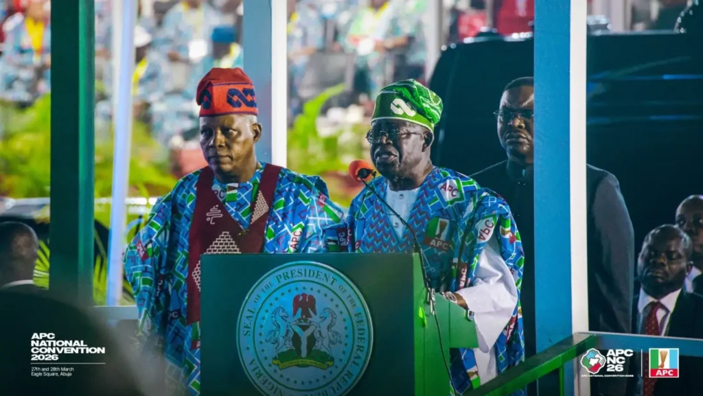 Tinubu Refutes One-Party Agenda, Says Opposition Is Vital To Democracy Tinubu Convention 2 e1774702927960