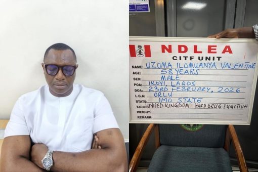 After 15 Years In Hiding, Fugitive Drug Lord Wanted In UK Arrested By NDLEA UK Drug Lord