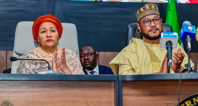 ‘There’s Hope, Potential,’ Amina Mohammed Hails Zamfara Governor’s Leadership Amina Zamfara