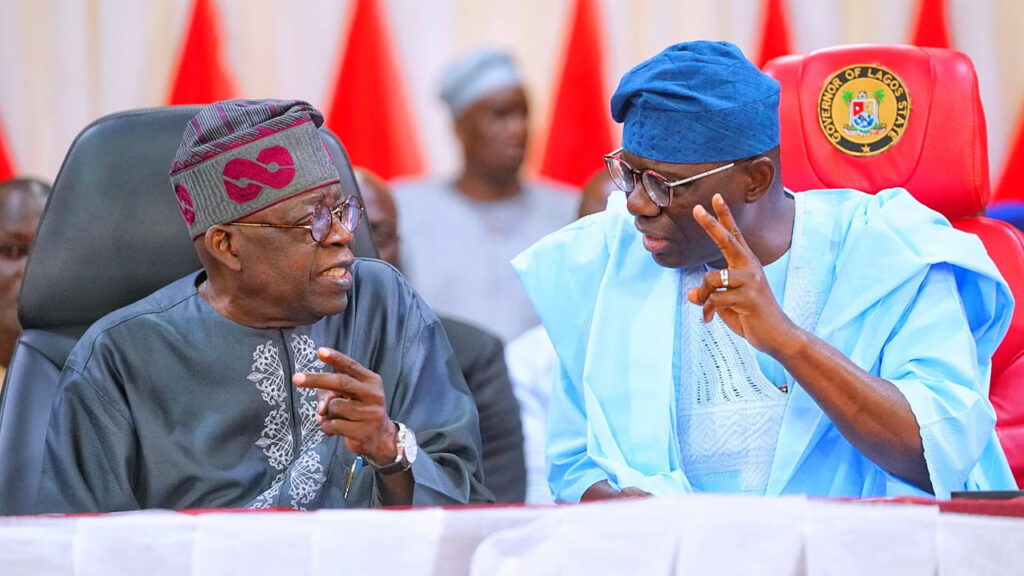 Tinubu And Sanwo