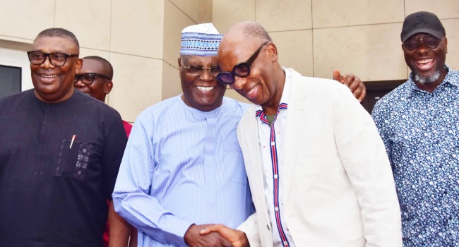 ADC Presidential Candidate Atiku Visits Amaechi After Party Primary Atiku Amaechi 2