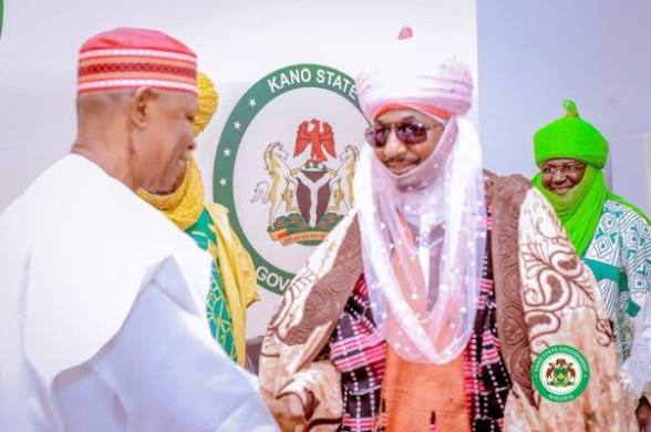 Drama As Emir Sanusi Urges Kano Governor To Assert Authority After Kwankwaso’s ‘Boy’ Remark IMG 1794