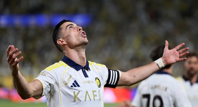 Ronaldo Strikes Twice To End Long Wait For Saudi Title With Al Nassr Ronaldo Scores 2