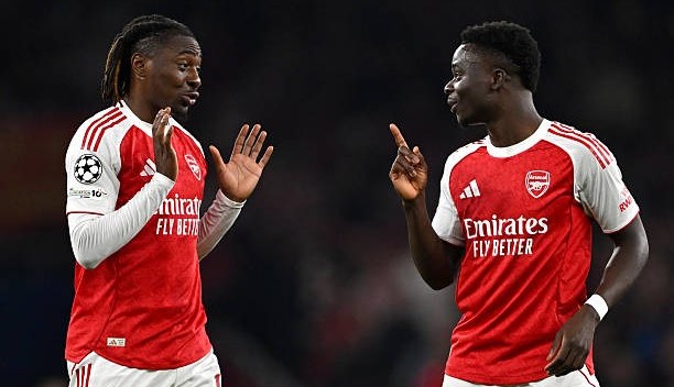 How Saka, Eze, Other Stars With Nigerian Roots Helped Arsenal Break 22-Year Title Drought Saka Eze