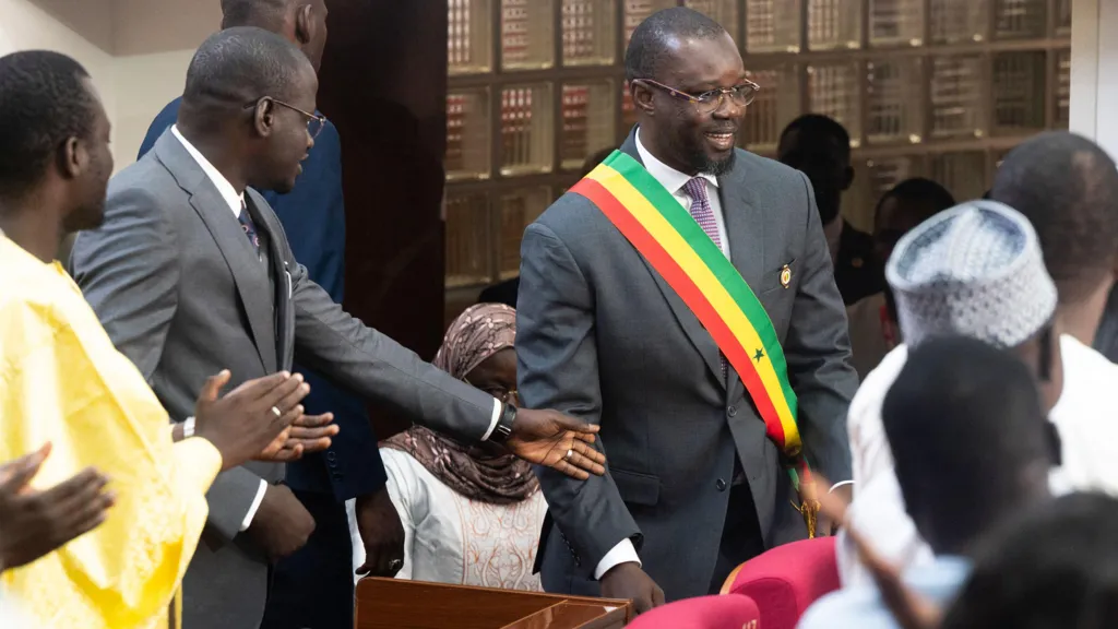 Senegal’s Sacked Prime Minister, Sonko Elected Parliamentary Speaker To President Sonko PArliament