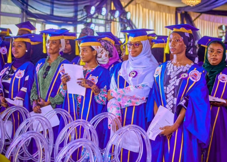 FRANCO-BRITISH International University Holds Maiden Matriculation, Admits 362 Students FBIU 1