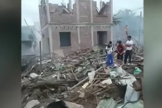 Dozens Killed In Explosives’ Depot Blast In Northeast Myanmar IMG 1814