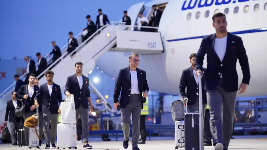 Iran’s World Cup Team Lands In Mexico Amid US Visa Row Iran Squad