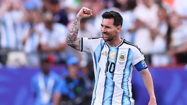 It’s A Lionel Show: Messi Makes History With A Hat=Trick As Argentina Thrash Algeria Messi WC