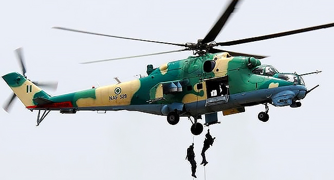 NAF Deploys Surveillance Aircraft To Track Abducted Oyo Schoolchildren, Teachers NAF TRACKS