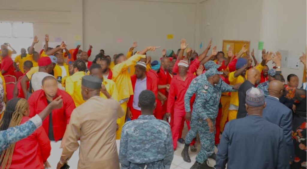 Nigerian Prisoners In Ethiopia Celebrate Repatriation Deal, Hail Tinubu Nigerians Ethio 1