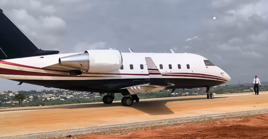 NCAA Grounds Private Jet After Emergency Road Landing In Asaba, Operator’s Permit Suspended Private Jet Road