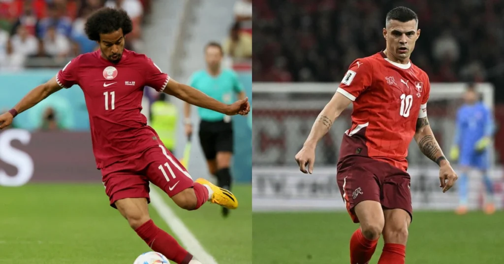 NEWS POINT NIGERIA Special: 2022 Host Qatar Face Switzerland In Another Historic Match Xahaka And Afif