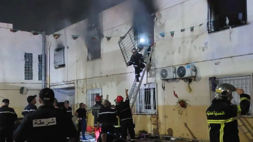 Orphanage Fire Kills 11 As Algeria Struggles In Heatwave Algeria Fire 2