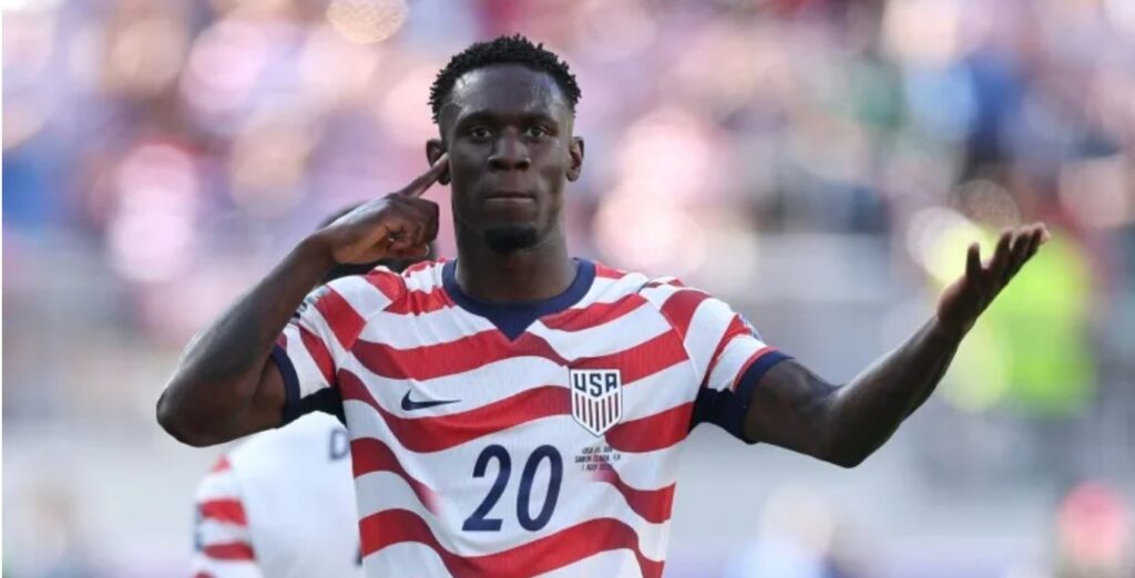 Balogun Scores, Gets Red Card As USA Beat Bosnia To Reach Last 16 Balogun Red