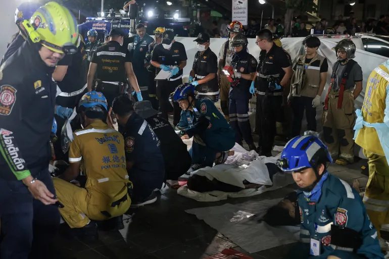 Fire Engulfs Popular Bangkok Pub, Killing 27 People, Injuring 63 Bangkok Fire