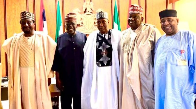 President Tinubu Welcomes Hanga, Gaya Back To APC At State House Meeting Gaya Tinubu