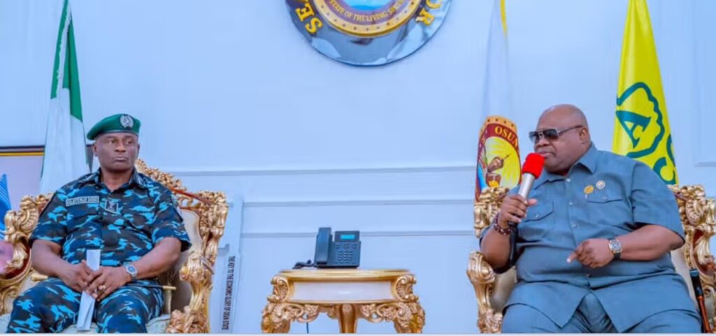 Osun Violence: Governor Adeleke Backs IGP’s Crackdown, Says ‘Arrest Anyone, Even My Son’ IGP Adeleke