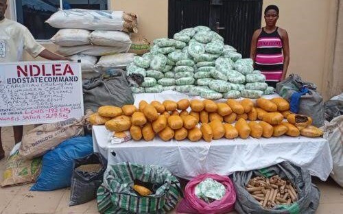 NDLEA Intercepts 1.63 Million Tramadol Pills Hidden In Trucks Bound For Kano NDLEA Kano Tramadol