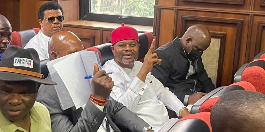 Ex-Minister Nnaji Pleads Not Guilty To Forgery Charges, Gets ₦20m Bail, Court Seizes Passport Nnaji In Court