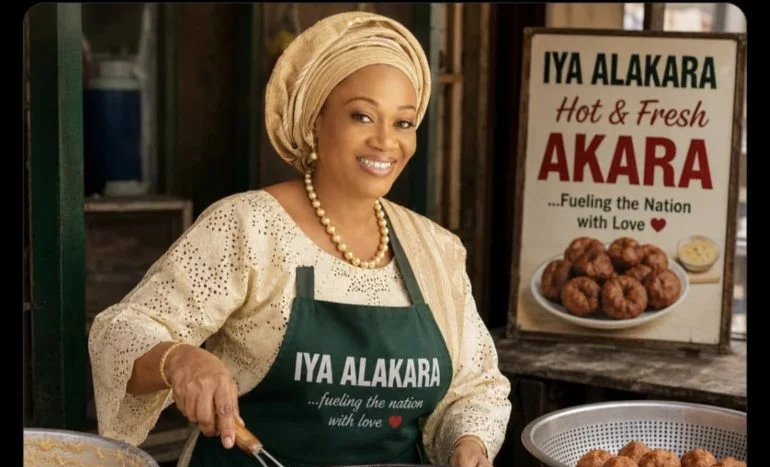 Presidency’s AI Depiction Of Oluremi Tinubu As Akara Seller Ignites Social Media Remi Tinubu Akara e1783183380831