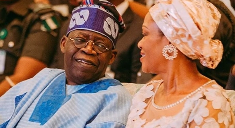 Tinubu Jokes, Calls First Lady ‘Iya Alakara’ Amid Akara Seller Debate Tinubu And Remi 2