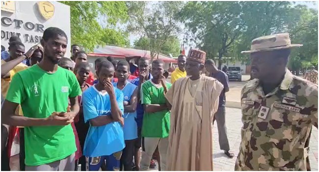 Troops Foil ISWAP Mass Abduction At Borno School, Rescue 46 Students Troops Foil Abduction