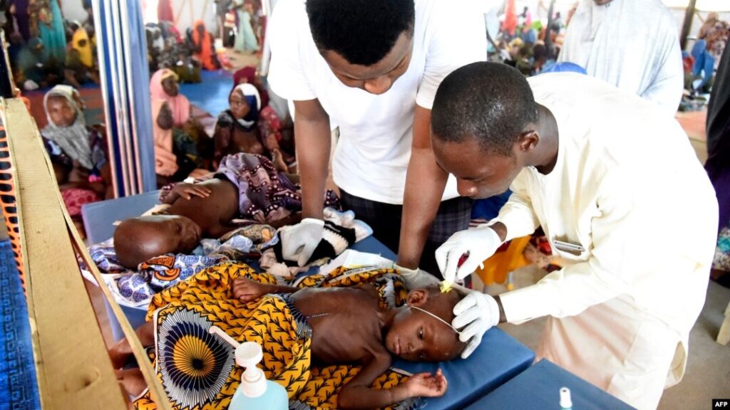 Diphtheria Outbreak: Katsina Teaching Hospital Stretched As Children’s Ward Runs Out Of Space Filled Hospital