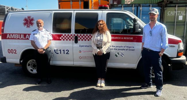 Israel Donates First Batch Of Ambulances, Medical Equipment To Nigeria Israel Ambulance Nigeria