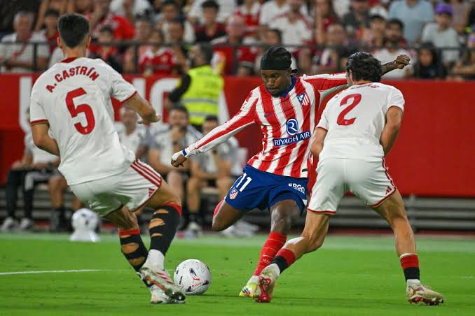 Osimhen, Lookman, Iheanacho All Score As Super Eagles Stars Shine For Clubs Lookman scores 1