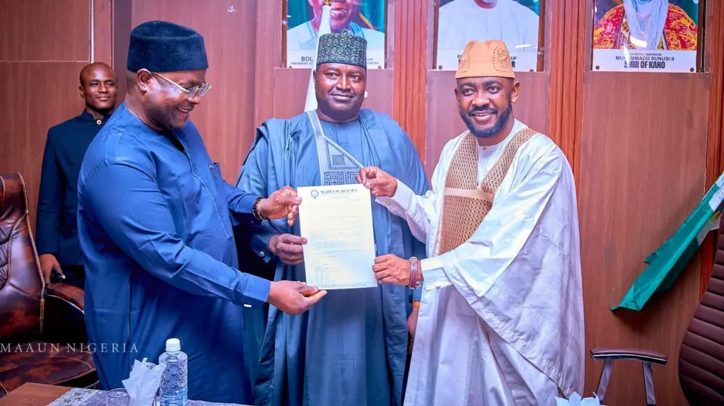 Founder MAAUN Group, Professor Gwarzo Appoints Ibrahim Lawal As President MAAUN Niger-Maradi MAAUN New VC e1786343920513