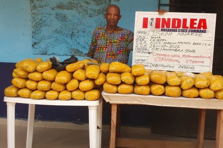 NDLEA Intercepts Cocaine Hidden In Mortar, Backpack Bound For China, Italy NDLEA Mortar