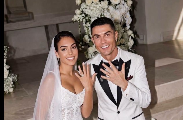 Cristiano Ronaldo Marries Long-Term Partner Georgina Rodriguez Ronaldo MArries 2