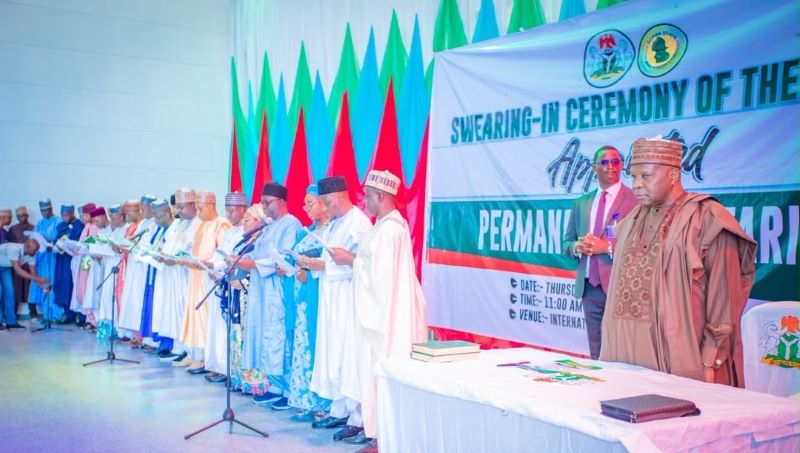 Gombe Governor Appoints Record 19 Permanent Secretaries, Plans Massive Civil Service Recruitment Gombe Perm Secs