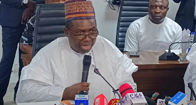 INEC Holds World Press Conference To Unveil 2027 Election Preparations As 100-Day Countdown Begins INEC Chairman 6