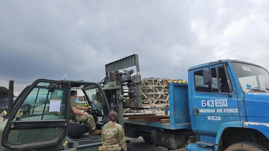 US Delivers Fresh Military Equipment To Nigeria As Security Partnership Deepens New US Military