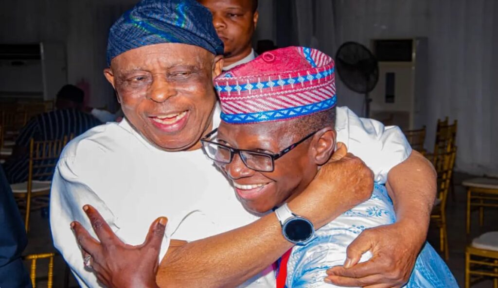 An Editor Who Never Left The Guild: Celebrating Aremo Segun Osoba At 87 – By Baba Dantiye, MON, mni, FNGE Osoba And Dantiye 2