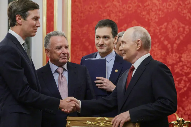 Russia’s Putin, US Envoys Discuss Trump Proposal To End Ukraine War Putin US