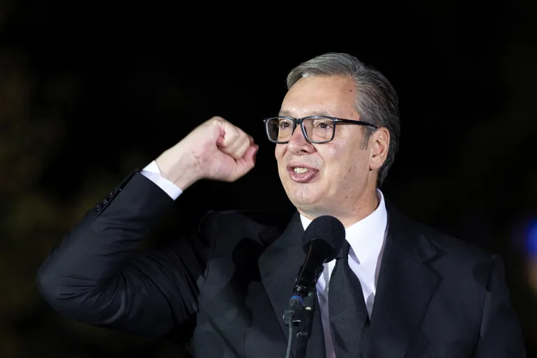 Serbian President Vusic