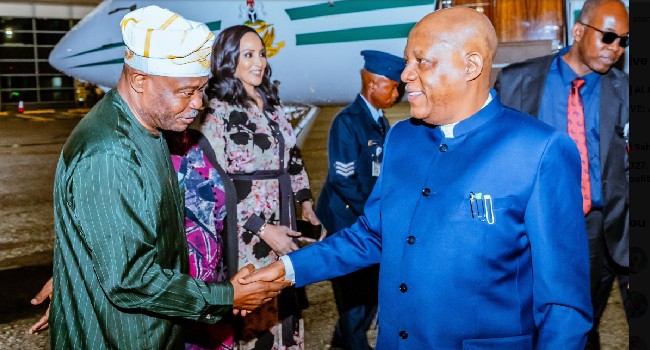 Shettima Lands In New York For 81st UNGA, Leads Nigeria’s Push For Global Institutional Reforms Shettima Arrives US