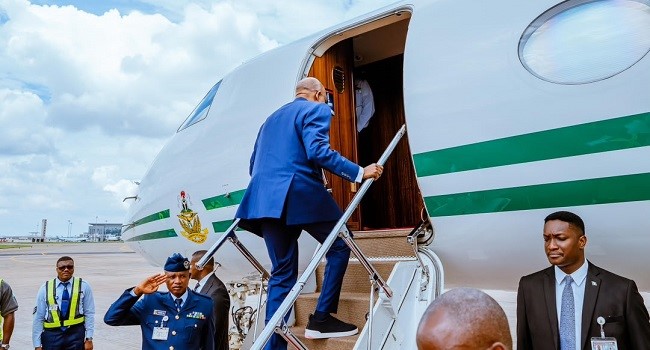 Shettima Departs