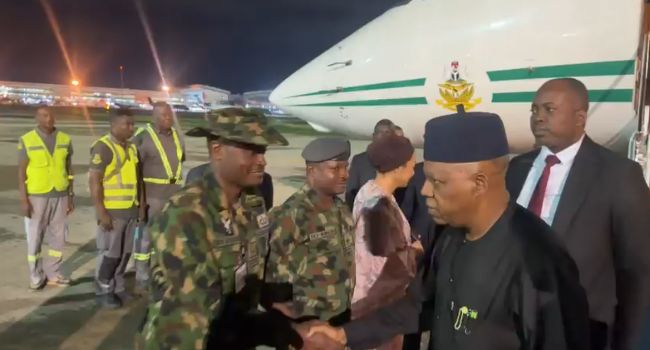 Shettima UNGA Return