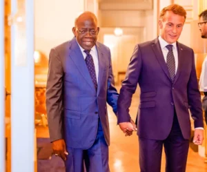PHOTOS: Tinubu, Macron Hold Private Dinner At Élysée Palace In Paris 3 Tinubu Macrocn 1