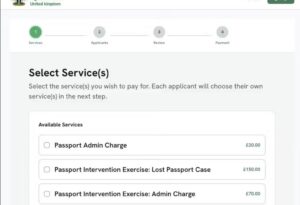 UK Visa Screenshot