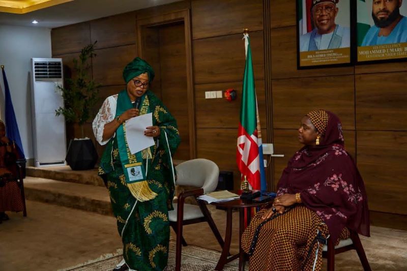 Fatima Bago Emerges Grand Matron Of Business Women Of Influence For Renewed Hope Agenda mairo Army 1