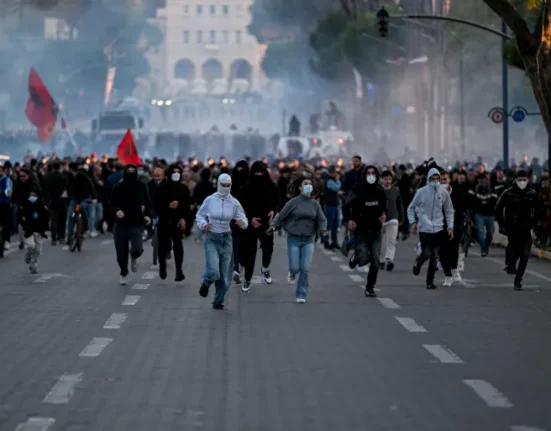 Albania Protest