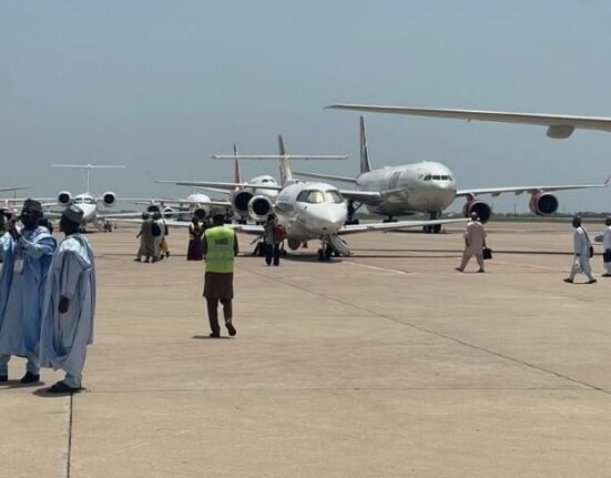 Busy Kano Airport